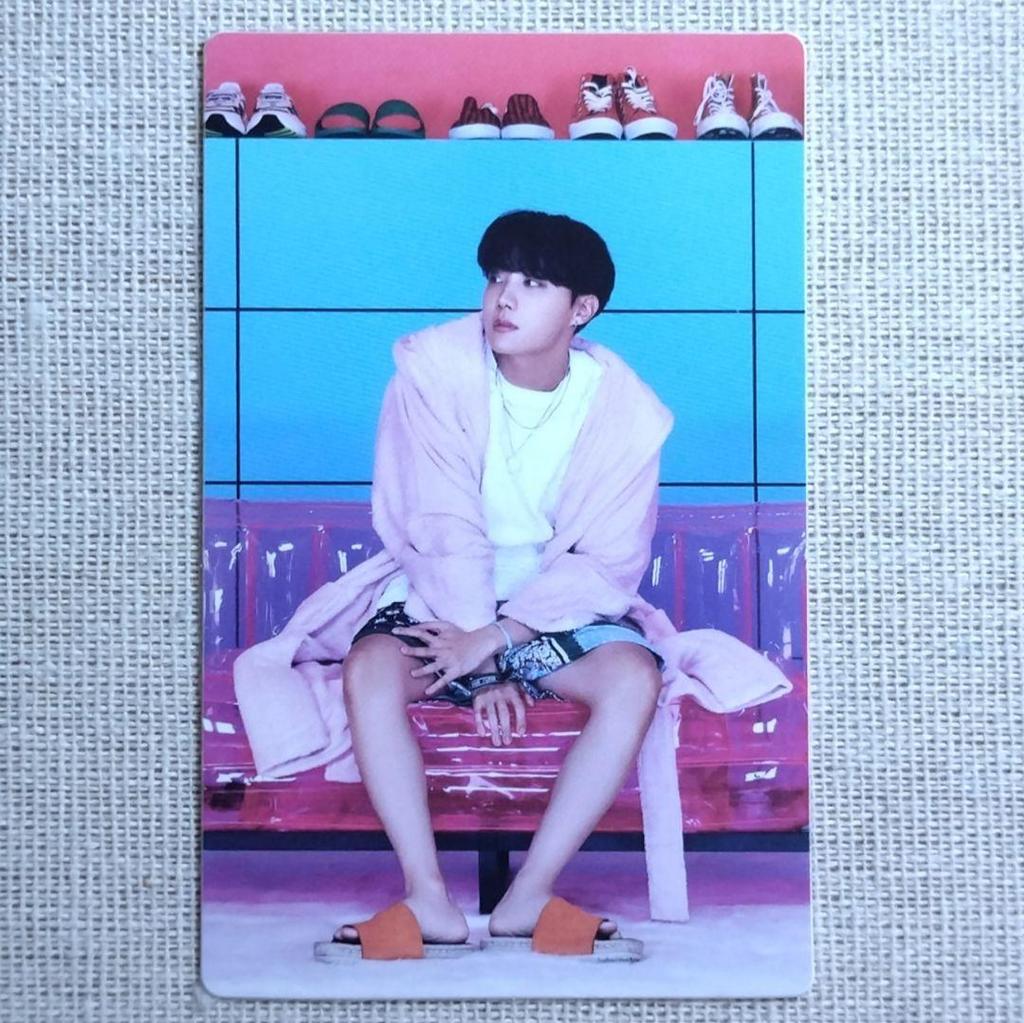 [USED] BTS BE Deluxe Korean Lucky Doll J-HOPE Trading Card