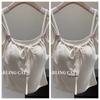 Spicy Girl Bowknot Sleeveless Camisole – Slimming, Flattering Summer Top for Women