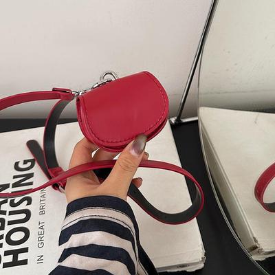 2025 Fashion Crossbody Mini Bag for Girls - High-End Niche Lipstick Waist Bag