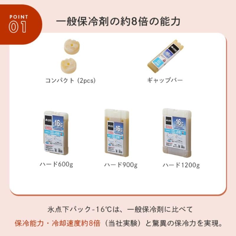 Logos cold pack GT minus 16 degrees Celsius hard long-lasting retention disaster prevention made Japan shopping camping sports