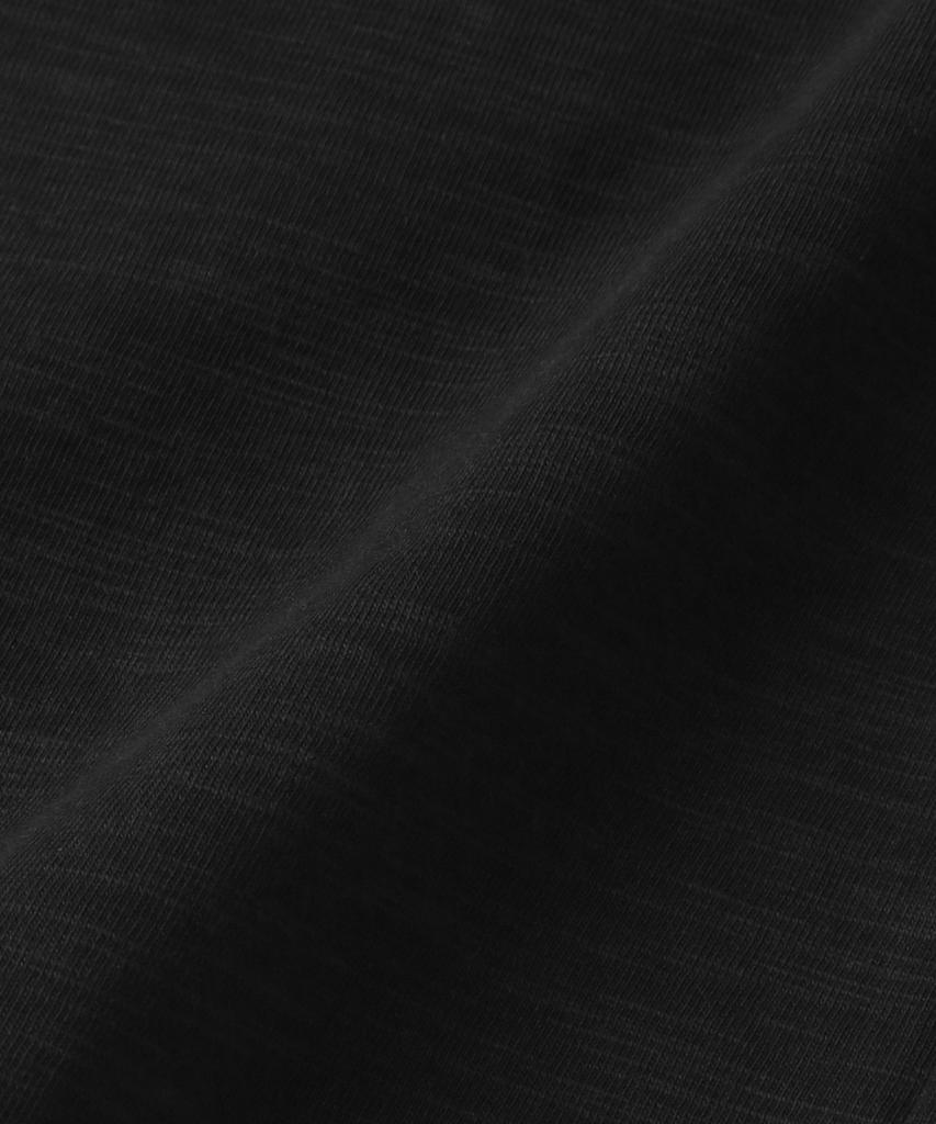 INDUST Low-Cut Cotton Slub Long Sleeve (Black)