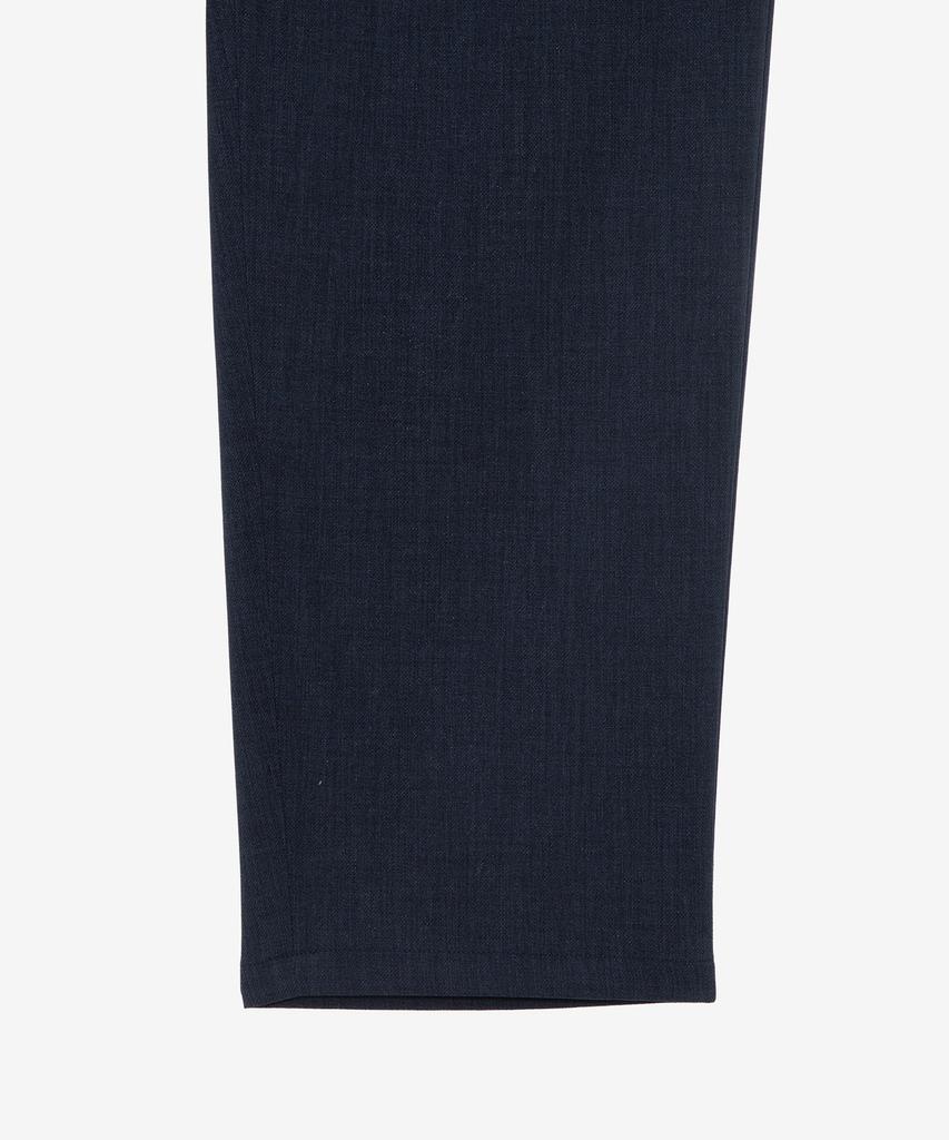 MINDBRIDGE [All Day Cool] Relaxed Fit One-Pleat Linen-Like Elastic Waist Pants