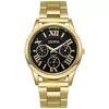 Mens Watch With Quartz Movement And 24hour Indicator For Business Professionals
