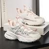 Girls' 2025 Autumn Mesh Breathable Parent-Child Sports Shoes with Rotating Button, Soft Non-Slip Sole