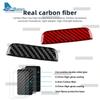 Echte Weiche Carbonfaser-Zieraufkleber für Mercedes Benz Slk R171 2004 2005 2006 2007 2008 2009 2010 Schalter der Beifahrer-Aufbewahrungsbox