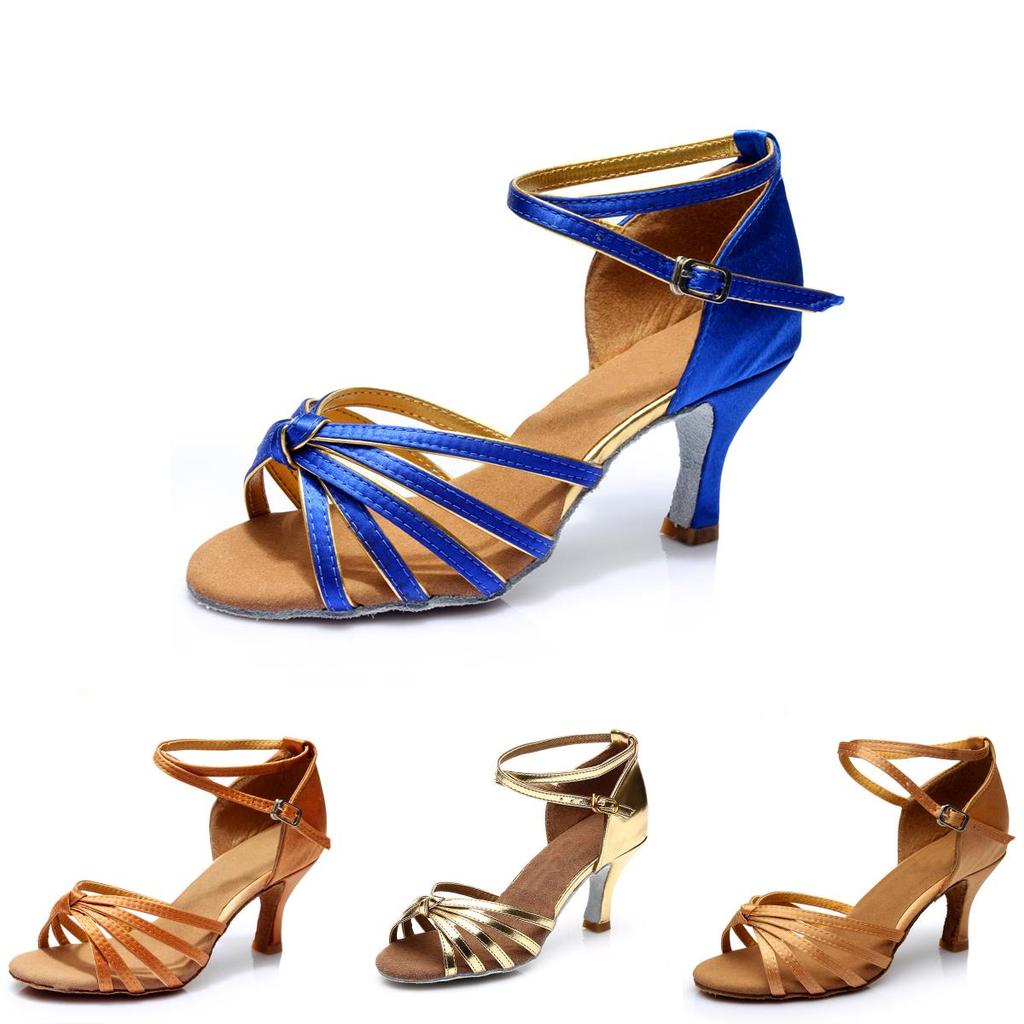 Luxurious Fashion 9-color Women's Ballroom Latin Tango Dance Shoes For Ultimate Elegance