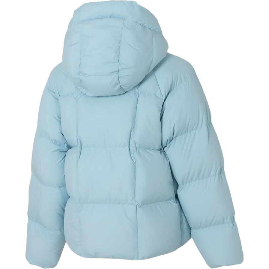 Puma Sports Casual Logo Thick Hooded Warm Zipper Long Sleeve Down Jacket Women Outerwear 691045-47