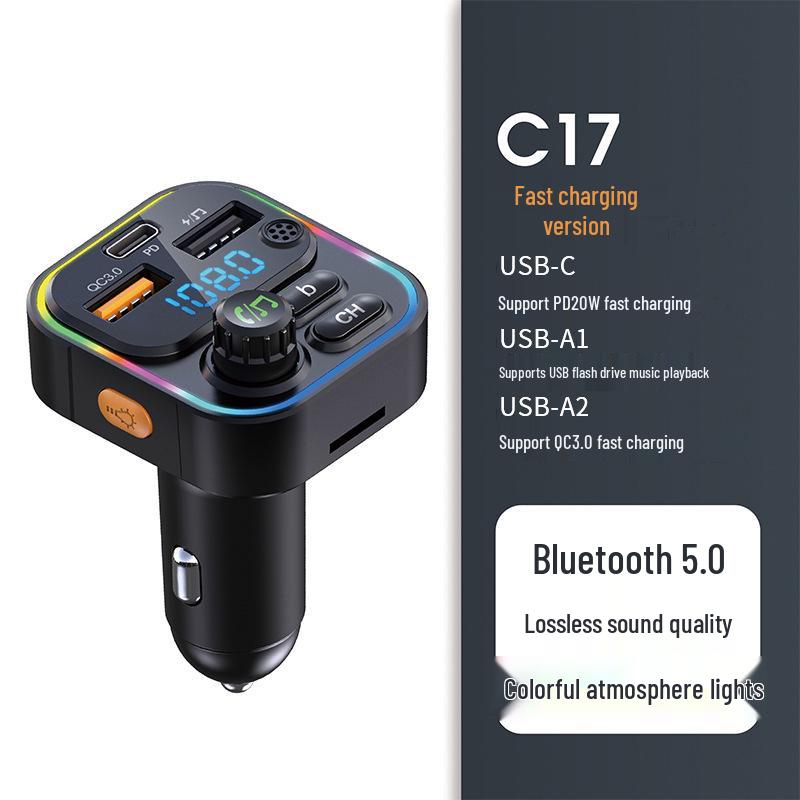 Super Fast Car Bluetooth MP3 Charger & FM Transmitter