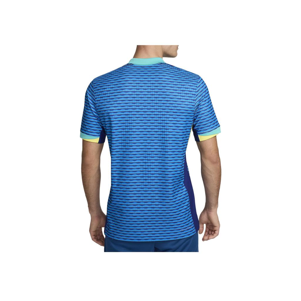 Nike Brazil 2024 Match Away ADV Authentic Jersey Soar/Light Retro/Dynamic Yellow Men Streetwear FJ4269-458