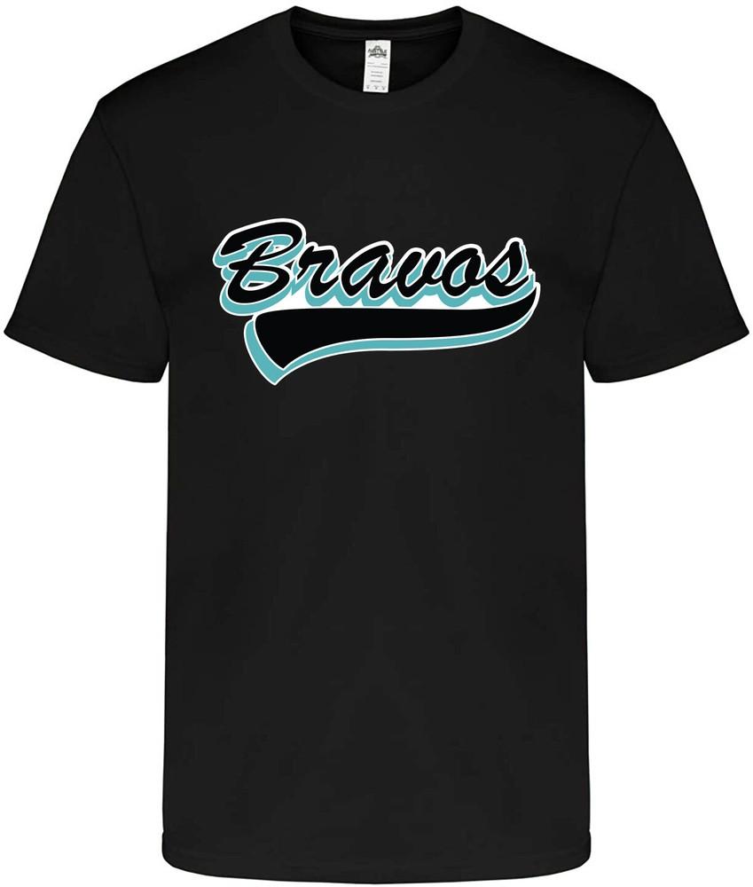 Bravo Script Logo Black T-shirt