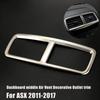 Car-styling Stainless Steel Air Vent Decorative Frame Trim Sticker Case for Mitsubishi ASX 2011-2017,auto Accessories
