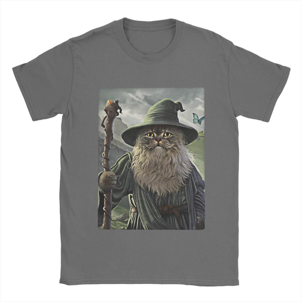 L-Lords Of The R-Rings Cotton T Shirt For Mens Beach  Vintage T-Shirts Breathable Harajuku Tees Oversized Custom DIY Tops