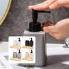 Set of 3 Ceramic Soap Dispenser Set Including Storage Tray and Toothbrush Cup for Bathroom Countertop Decoration