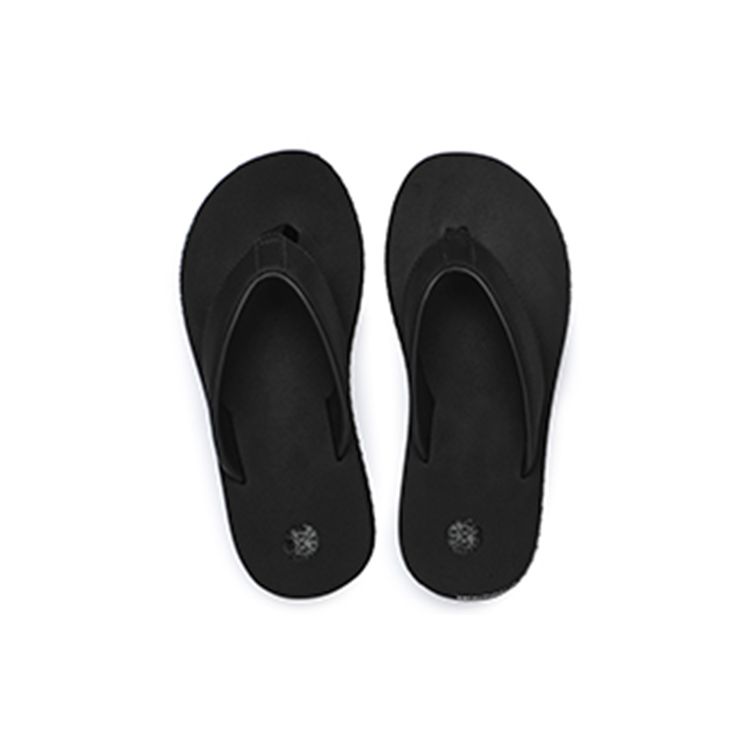 FILA Trevi Comfortable Versatile Rubber Sole Flip Flops Women Footwear Black F12W226508FBK