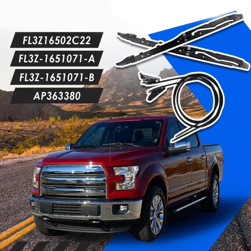 Premium Sunroof Glass Track Cable Replacement Set FL3Z16502C22 Corrosion Resistant Sunroof Glass Track Cable for Car