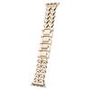 For Apple Watch 10 46mm/Ultra 2/Ultra 49mm/9 8 7 45mm/SE (2023) SE (2022) SE 6 5 4 44mm/3 2 1 42mm Stainless Steel Heart Watch Band