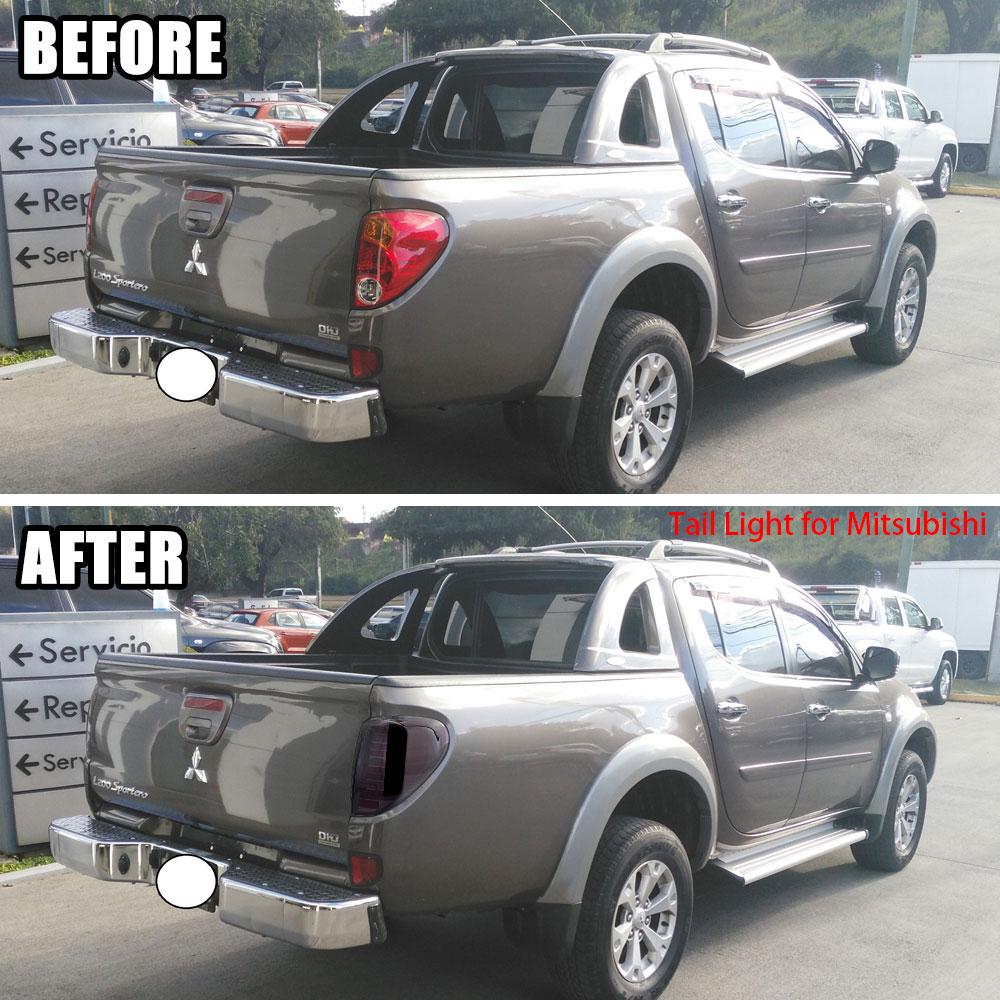 LED Rear Tail Lights For Mitsubishi L200 Triton Colt 2005-2014 Turn Signal Warning Light Brake Fog Driving Lamp Car Accessories