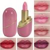 GKGU Capsule Rossetto Colorato Idratante Non Sbiadisce Non Appiccicoso Lucido con Perlescenze Lunga Durata Idratazione