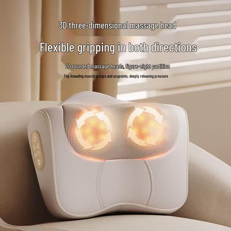 

AUX Neck and Shoulder Massage Pillow CN plug (adapter included)
