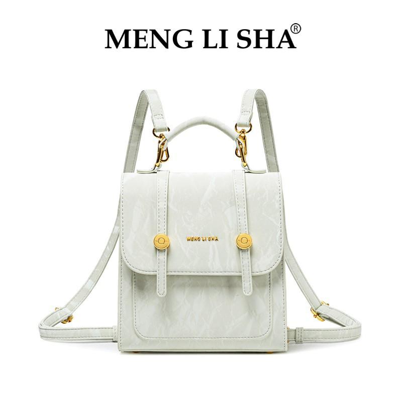 

Women s Bag Niche Retro All-match Backpack Light Preppy Style Fashionable Simple Commuting Small чай зелений колір