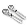 1Pieces Multifunctional Ice Cream Scoops Stainless Steel Dual-Purpose Scoop Fruit Watermelon Spoon Ball Scoop Outdoor Tableware