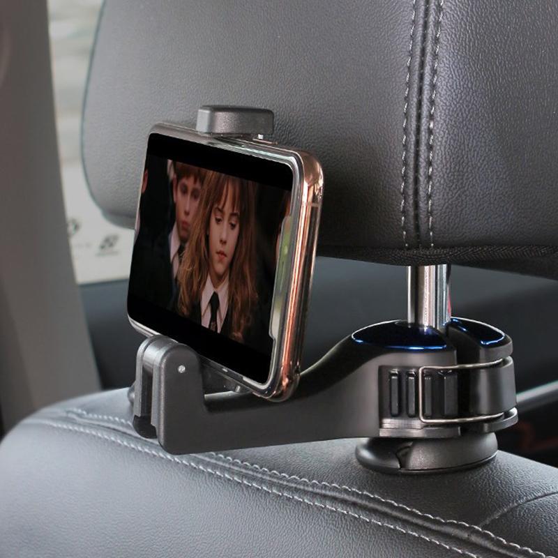 2 in 1 Auto Gadget Auto Rücksitz Haken Aufhänger Organizer Auto Kopfstütze Haken Halter