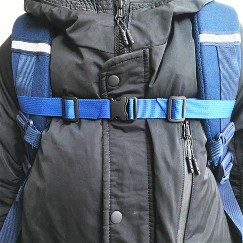 Mochila Bolsa De Pecho Correa Arnés Correa De Hombro Ajustable Para Bolsa Acampar Al Aire Libre Bolsas Tácticas Correas Accesorios Para Mochila
