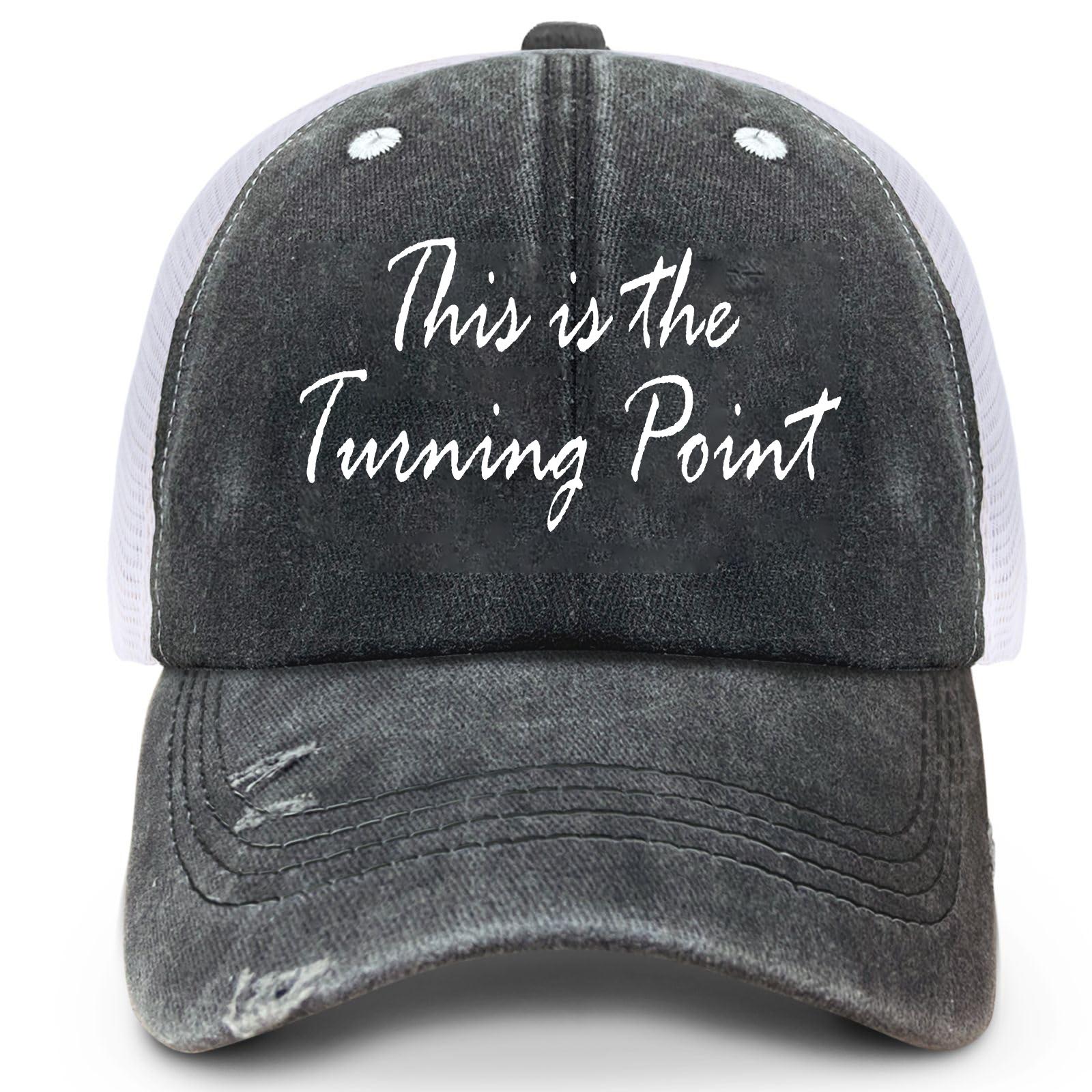 

Сетчатая шляпа Велосипедная Повседневная Дышащая Солнцезащитная шляпа Буква Выбеленная Джинсовая Бейсболка One Size чёрный