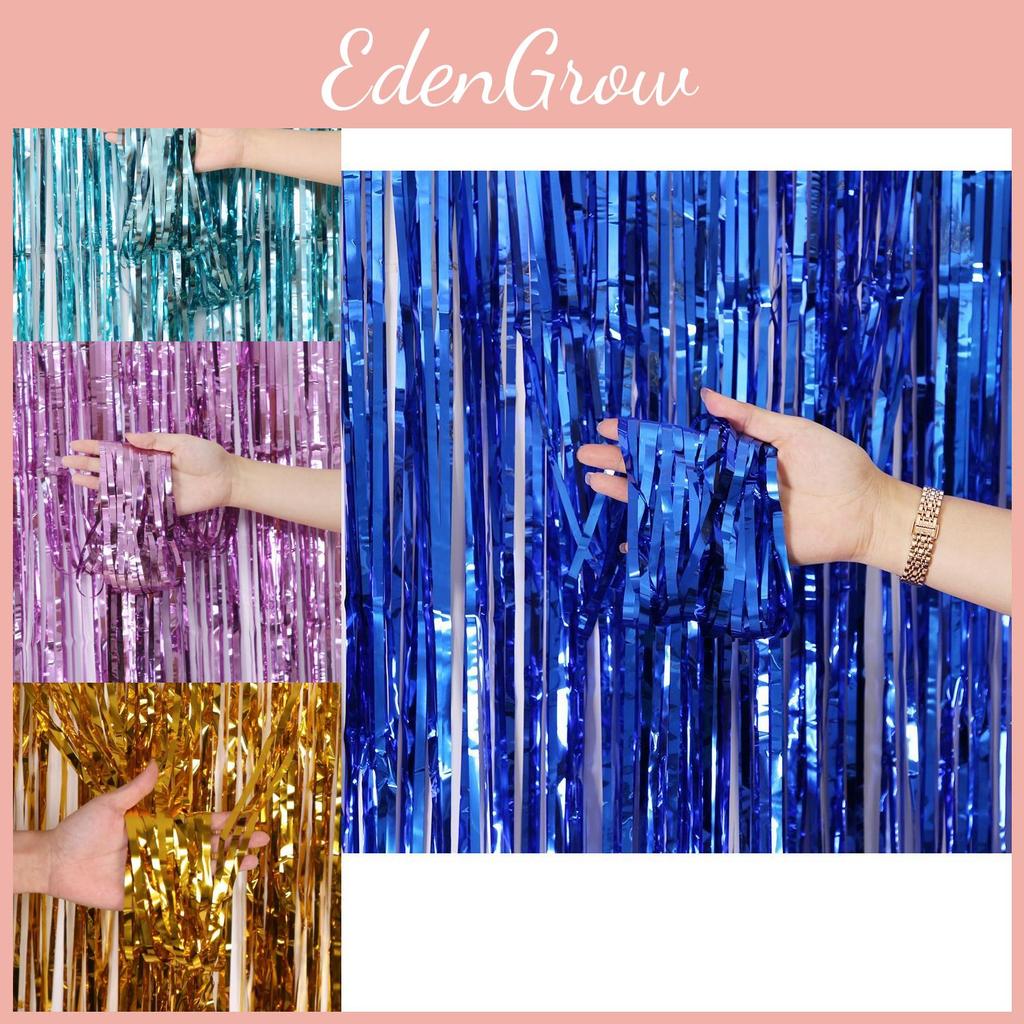 Gorgeous Blue Rain Stream Curtain For Birthday Party And Wedding Decorations
