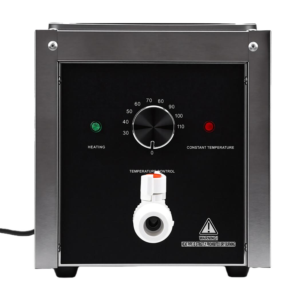 2 Holes Commercial Electric Pasta Cooker with 2 Pasta Strainers Stainless Steel 10L for Restaurant Dumplings Wontons
