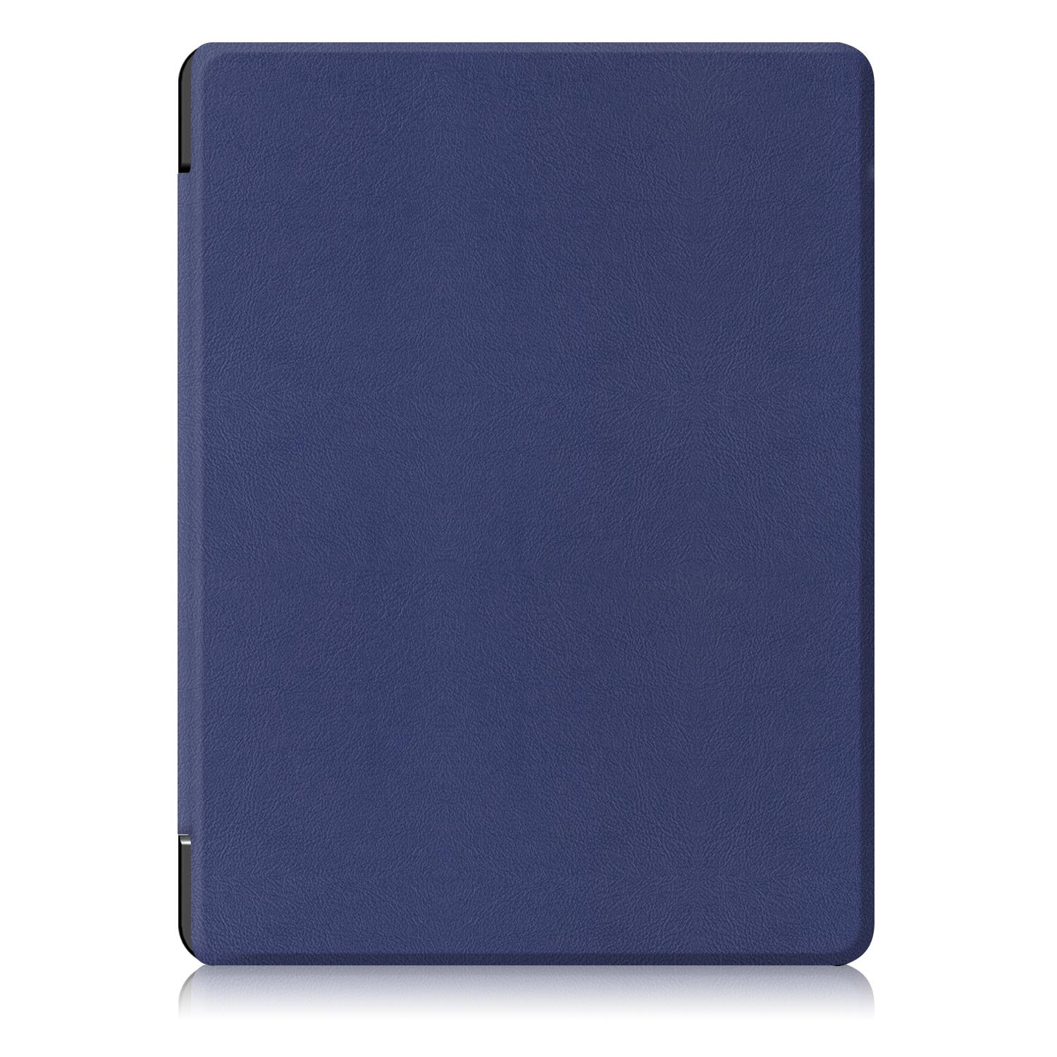 

Кожаный чехол для KOBO AURA H2O EDITION 2 6,8 дюймовый ридер Funda Capa Тонкий фолио Магнитный Автоматическое включение/выключение Обложка для электронной книги с принтом aura h2o edition2 темно-синий