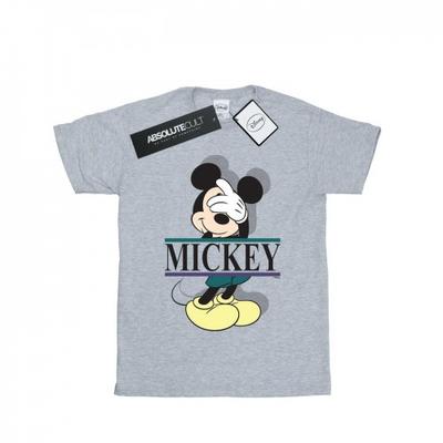 Női/női Mickey Mouse Letters Cotton Boyfriend póló