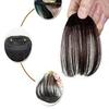 Ladies Thin Clip On Air Bang Wig Hair Front Fringe Extension Hairpiece
