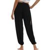 Damen-Sporthose mit Farbschlitz und hohem Stretchanteil, geeignet für Laufen, Yoga und Freizeit