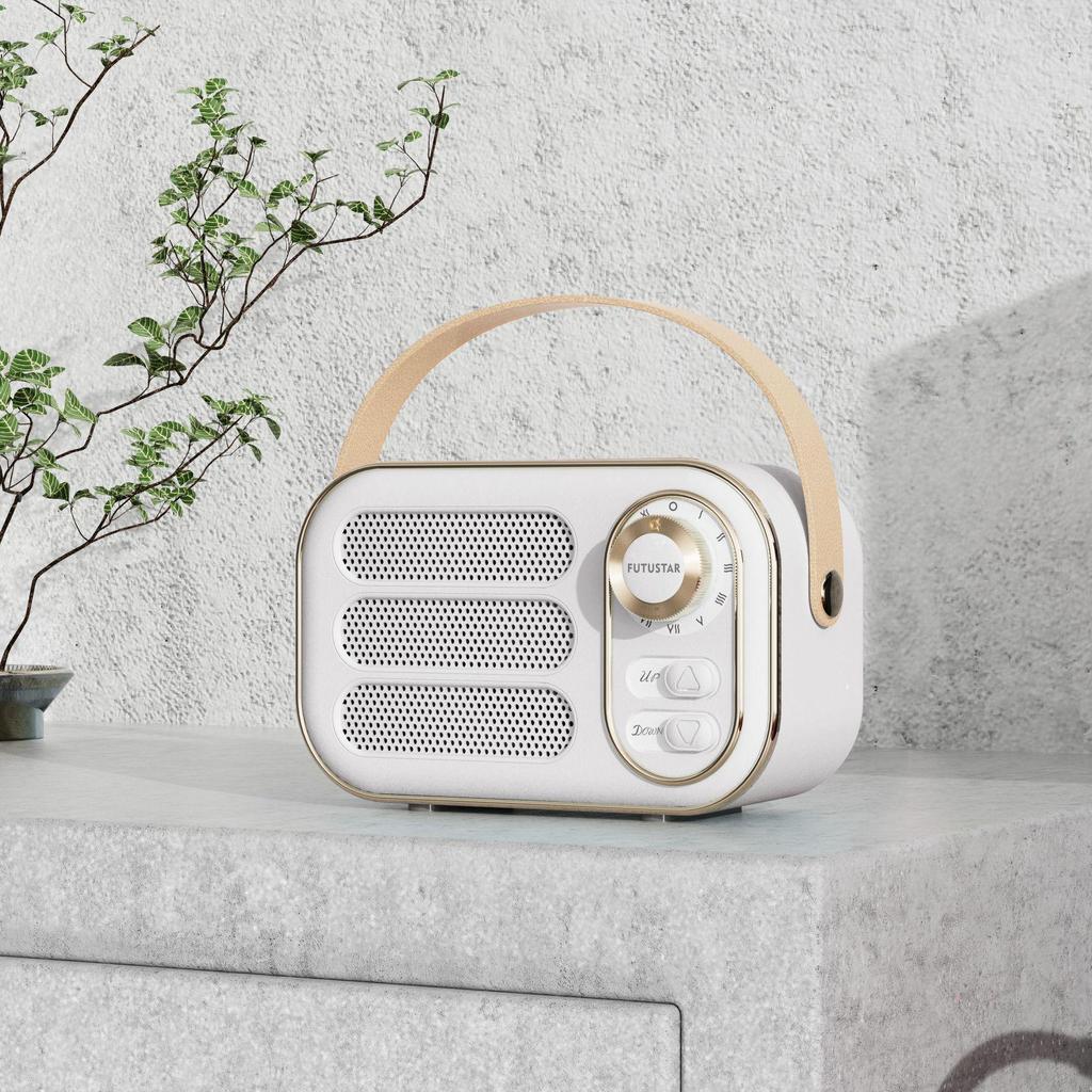 "2024 DW13 Retro Bluetooth Speaker: Trendy, Creative, Mini, Wireless & Portable for Cars"