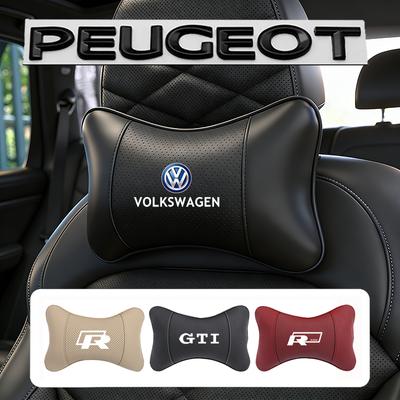 Car Keychain/ Car Accessories Seat Headrest Auto Logo Neck Pillow For VW GTI Polo Golf MK6 Tiguan Passat Touareg Magotan ID.3 CC Oz5 Wzpc7