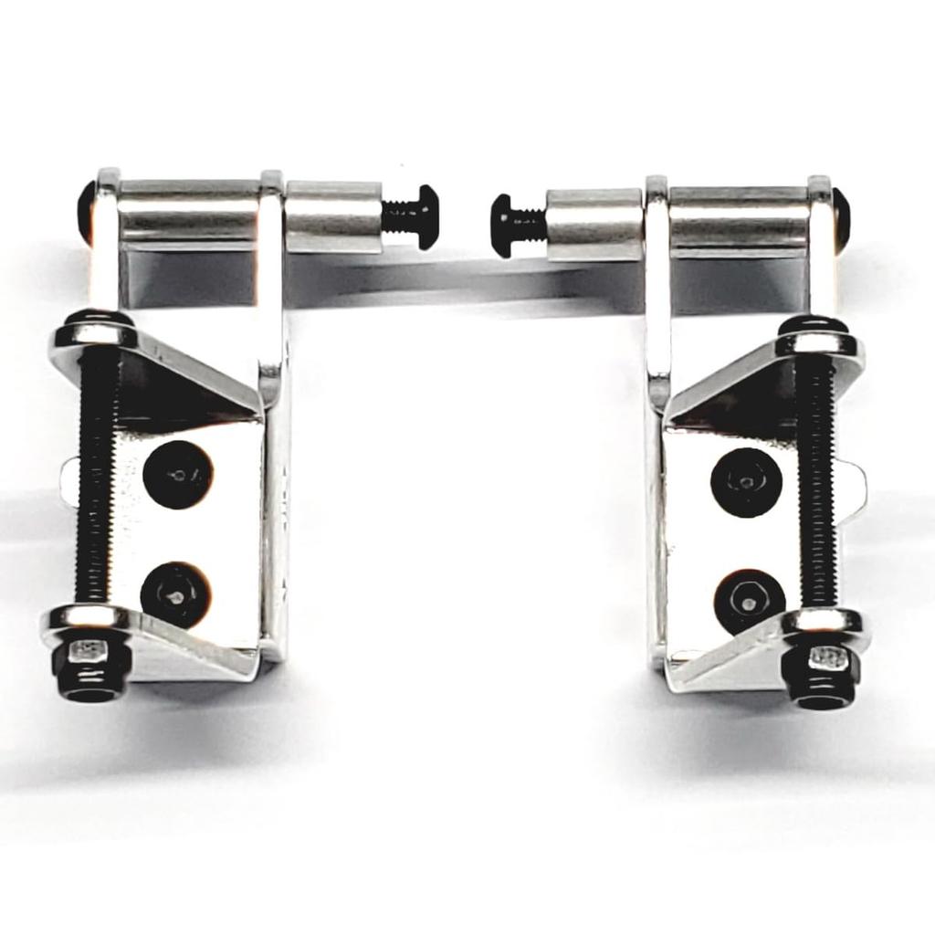 KF aluminum front axle for Tamiya Blackfoot/Monster Beetle (backward tilt