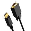 DisplayPort To VGA  Cable DisplayPort To VGA Adapter Conversion HD Video Cable For TV Monitor Laptop Computer Projector 1080P