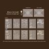 Shining Starry Sky Gold & Silver Hot Stamping Stickers: Sulfuric Acid Paper Sheets for Music, Tickets, Letters, Diaries, and Collages