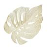 6Pcs Insulation Placemat Hollow Out Simulation Leaf Shape Heat Resistant PVC Table Mat for Kitchen