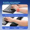 Tastatur-Handauflage, Erweiterte Tastatur-Handgelenkauflage, Bequeme Computer-Büro-Handgelenkstütze Handkissen Handgelenkpolster, Ergonomische Handgelenkauflage, M9 Schwarz