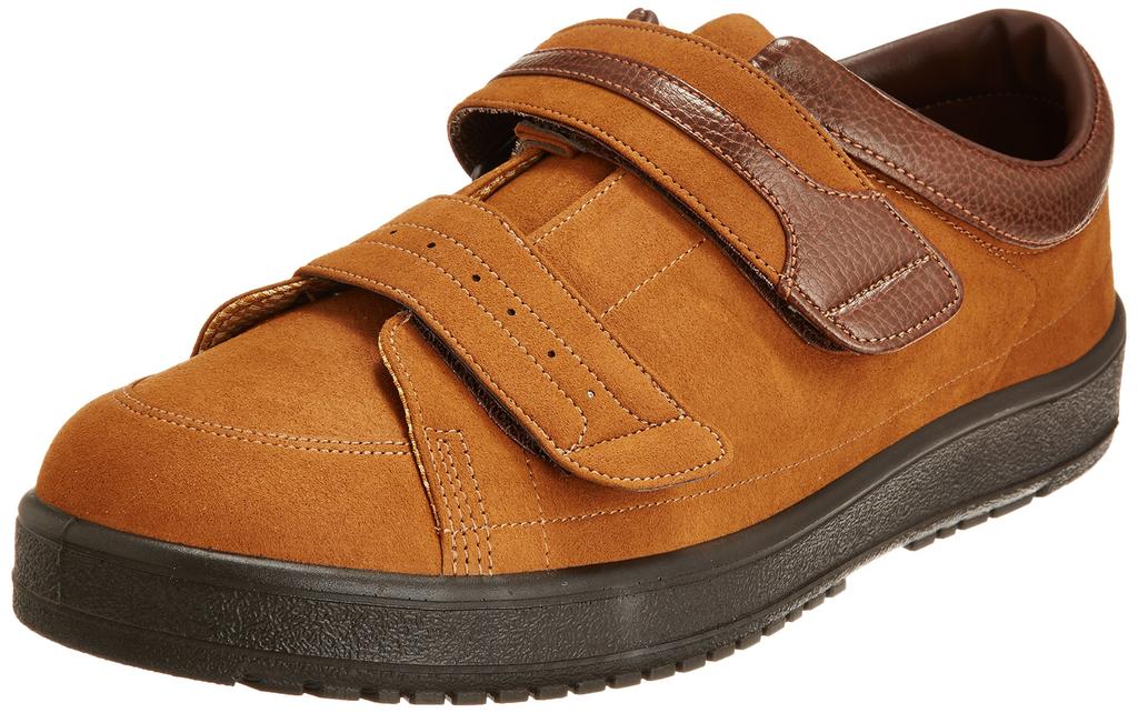Moonstar 04 Rehabilitation Shoes Foot Size cm Men's V-Step (Left Only), Brown, 28.0