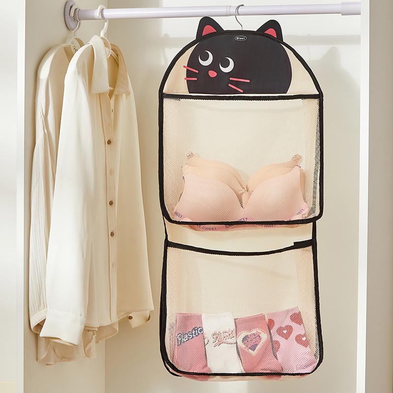Hanging Underwear and Sock Organizer for Closet or Dorm Room