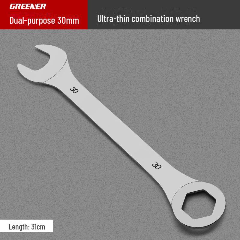Green Forest Thin Open End Wrench Set: Complete Hardware Tool Set
