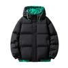 Padded-on Men's Winter New Trendy Padded Jacket Couple Bread Clothes Trendy Brand Thickened Padded Jacket Men