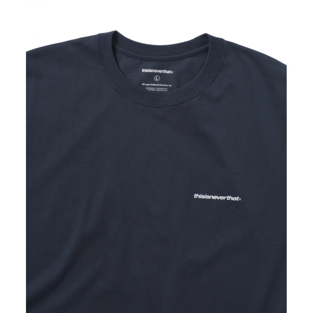 Thisisneverthat Ss25 Sp Logo Cooling Performance Tee White Navy