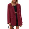 Women S Casual Loose Fit Blazer Commute Versatile Outerwear