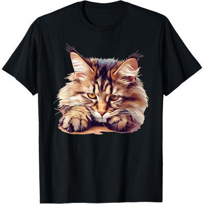 Maine Coon Cats Kitten Maine Coon Cat Men Women Kids T-Shirt