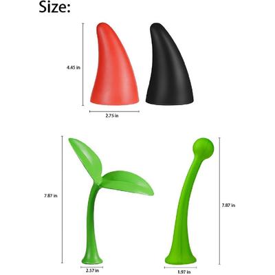 Car Sprout Roof Decoration for Car Top,Bean Sprout Decals for Hood Or Trunk Lid,Fun Green Grass Car Exterior Stickers Decor(Bean Sprouts)