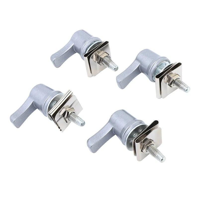 

Комплект из 4 болтов и гаек для мотоциклетной седельной сумки с рычагом для Harley Touring Dyna CVO Road Glide Breakout Deluxe Lever Lock Bolts